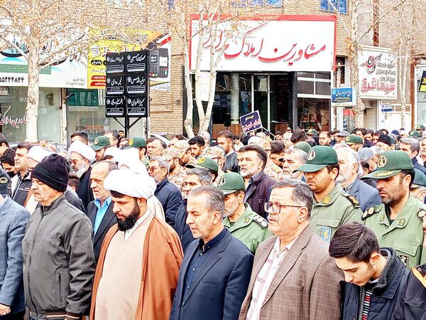 تشییع با شکوه شهید جوادحسن زاده شهید مرزبانی فراجا