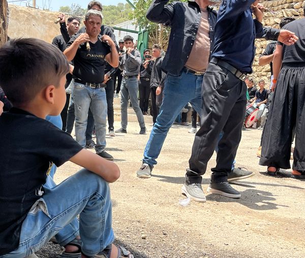 روستای قلعه سوخته در سوگ عاشورا