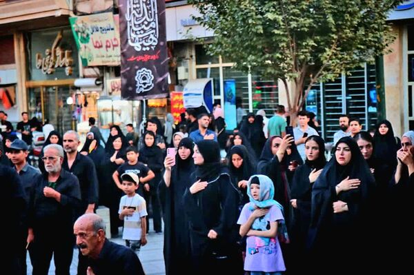 آیین سنتی عزاداری «چهارپایه خوانی» در قم
