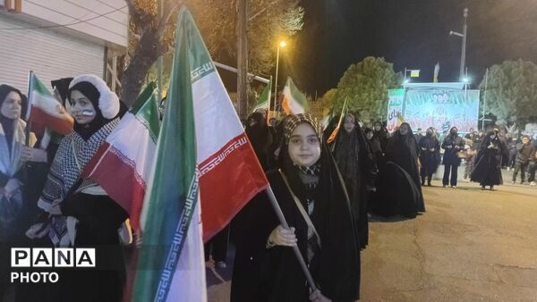 رژه خودرویی و موتوری یگان‌های منتخب نظامی و بسیج شهرستان اهر 
