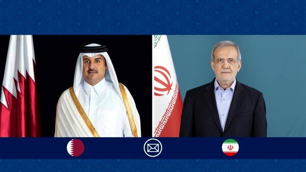 پزشکیان روز ملی قطر را به امیر و مردم این کشور تبریک گفت