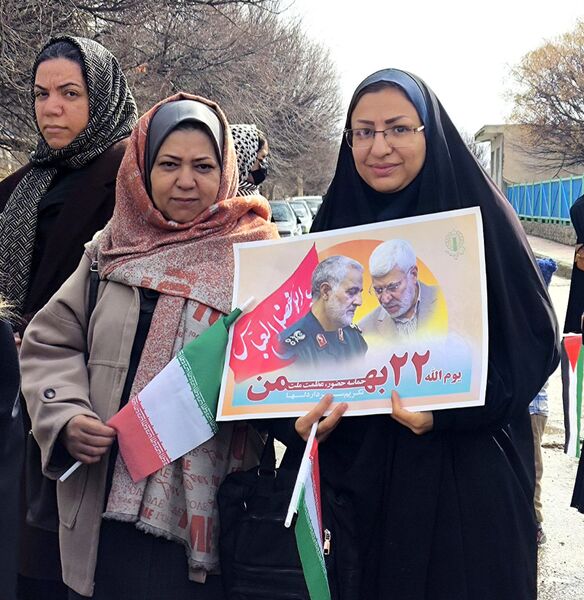 راهپیمایی۲۲ بهمن  شهرستان مانه 