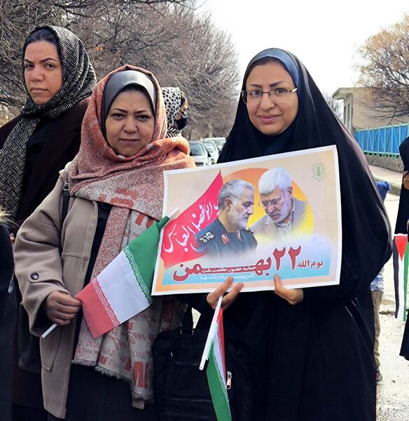 راهپیمایی۲۲ بهمن  شهرستان مانه 