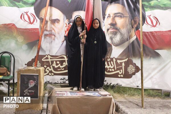 جشن عید غدیر در جوار امامزادگان حاجی‌آباد