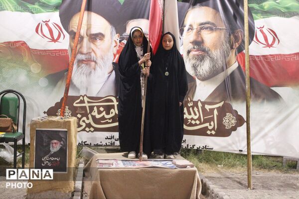 جشن عید غدیر در جوار امامزادگان حاجی‌آباد