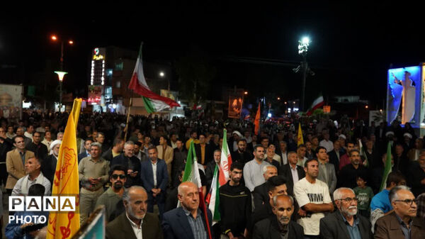 کوهدشت بار دیگر صحنه حضور مردمی