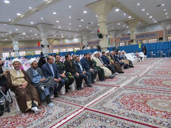 برگزاری جشن روزه اولی دختران در مصلی امام خمینی(ره) شهرستان بجنورد
