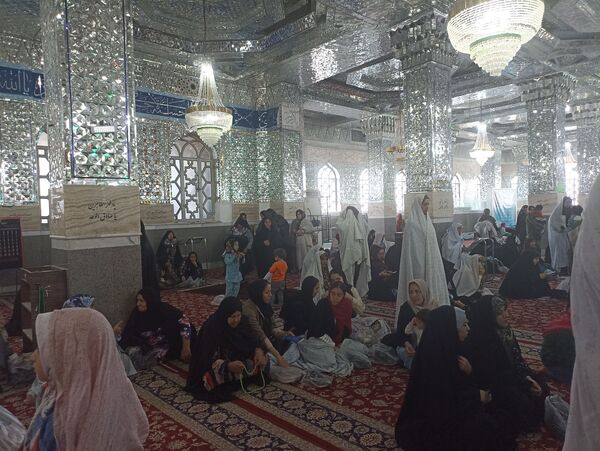 سیزده بدر در امامزاده میامی مشهد