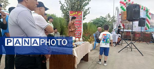 جلوه‌هایی از ورزش صبحگاهی همگانی در آشخانه 