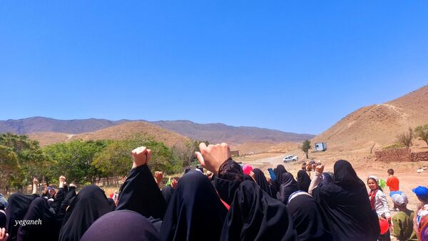نسر در سوگ و بیعت؛ پیاده روی باشکوه غدیر به یاد شهدای حملات صهیونیستی