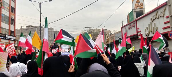 راهیپمایی 13 آبان در شهر قدس