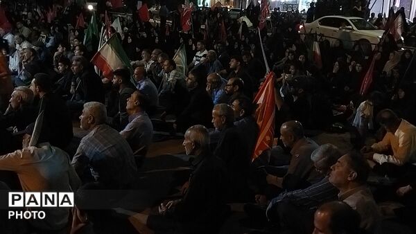 شب های مقاومت در بلوار فضل نیشابور 