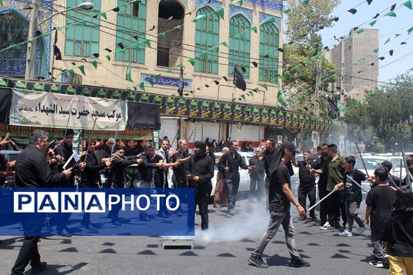 اجرای مراسم شاه‌حسین گویان در شهرستان فردیس