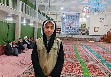 گذری بر اولین روز اعتکاف دانش آموزی سه روز در بهشت، شهر بار نیشابور