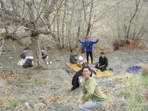 مرحله سوم اردو کوه نوردی بهاری هنرستان شهید دیواندری