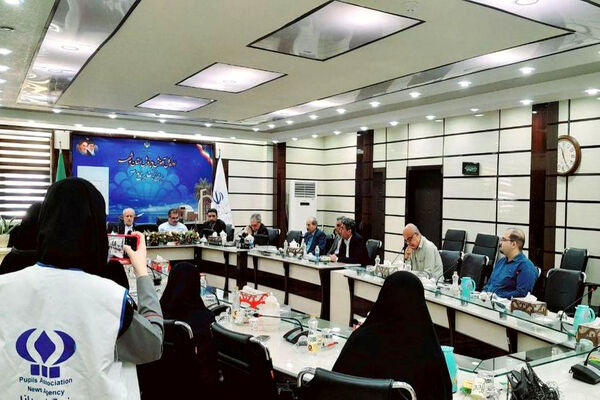 جلسه کار گروه راهبری کارورزی دانشجویان دانشگاه فرهنگیان بوشهر