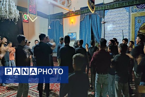 شام غریبان حسینی در مسجد جامع شهر بار