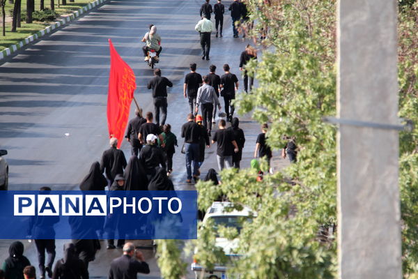 مراغه میزبان جاماندگان اربعین حسینی؛ پیاده‌روی «حرم تا حرم»