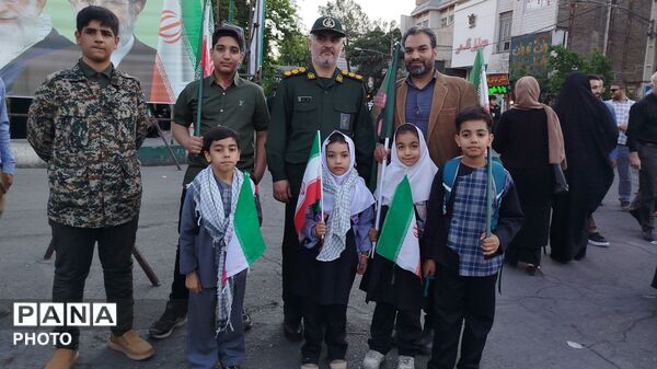 نمایش اقتدار و حمایت جان فدائیان امام رضایی ورامین