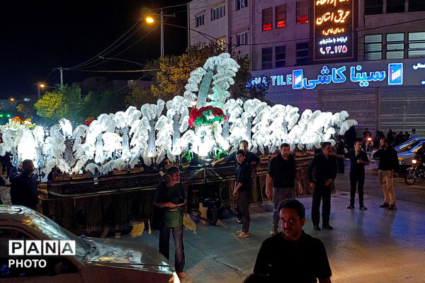 بجنورد یکپارچه در سوگ حسین(ع)