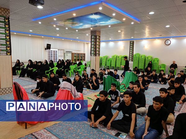 برگزاری هیأت دانش‌آموزی انصارالمهدی در کاشمر 