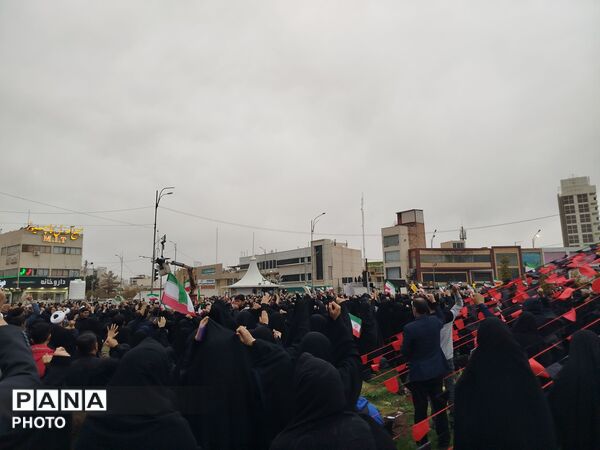 اجتماع عظیم مردم کرمان