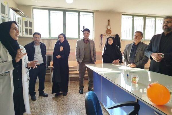 بازدید فرماندار و شورای شهرقدس از پژوهش‌سرای دکتر حسابی