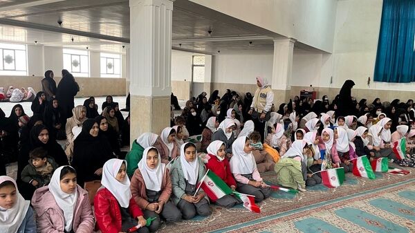 مراسم روز بصیرت در مدارس شهرستان هلیلان