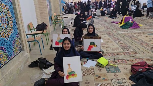 باغ دولت آباد یزد میزبان هنرنمایی دانش‌آموزان ناحیه یک در جشنواره «فردا»