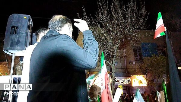 تجمع مردمی برای خونخواهی در مسجد جامع شهرستان نیشابور