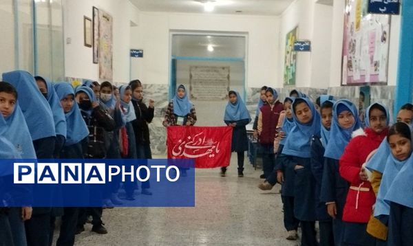 مراسم سه شنبه های مهدوی در  مدرسه فرهنگ خلیل آباد