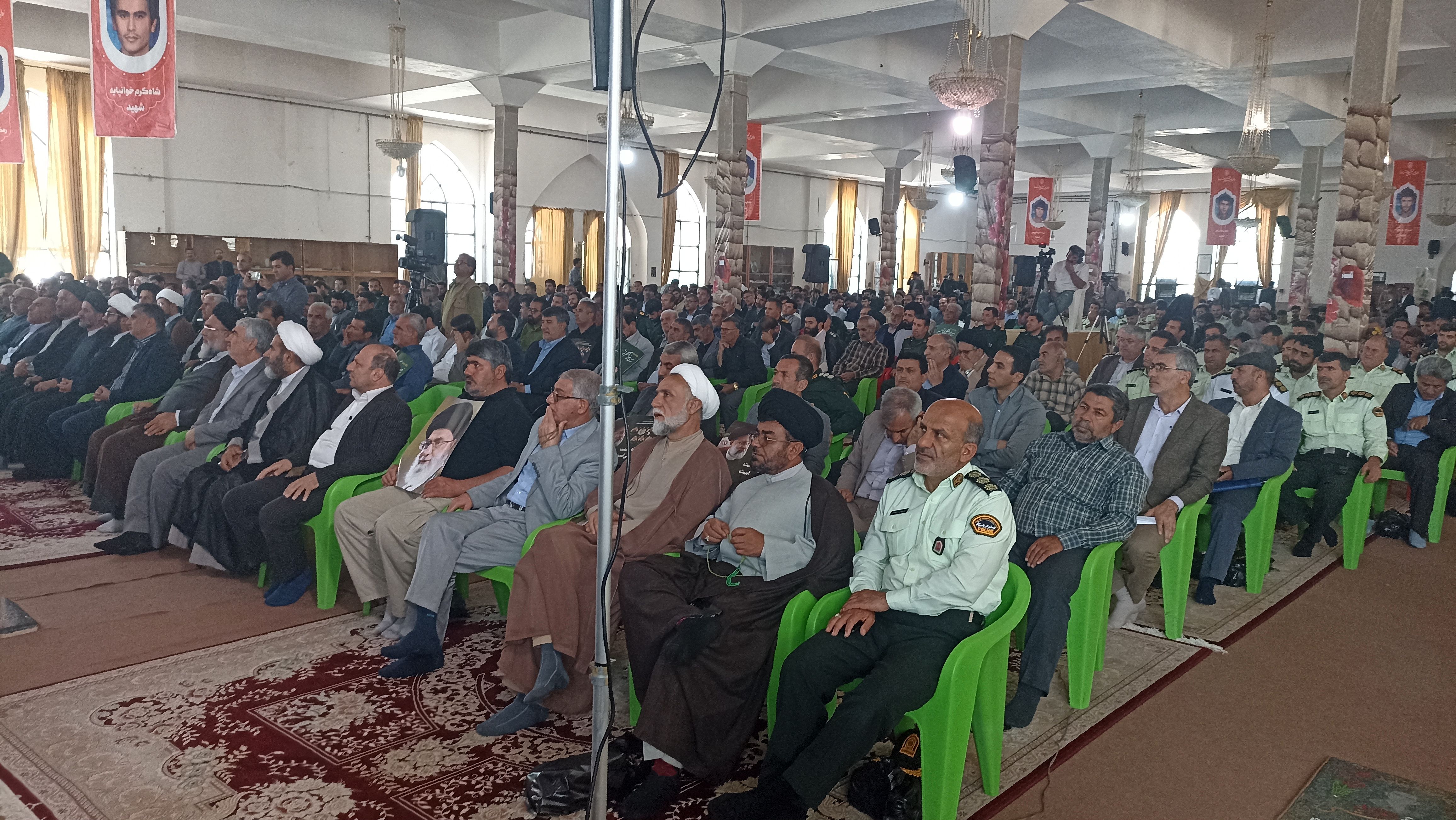 مراسم سالگرد شهدای خدمت در یاسوج