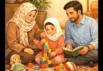 وقتی نام پدر و مادر اشک را مهمان نگاه‌ها می کند