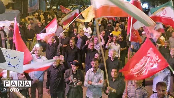 تجمع بیعت با رهبری در نورآباد به صد و پنجاه و هفتمین شب رسید