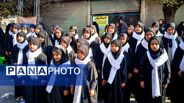 موکب‌های مردمی در شهرک سیدجمال‌الدین نظرآباد در سالروز شهادت حضرت فاطمه‌ زهرا(س) برپا شد