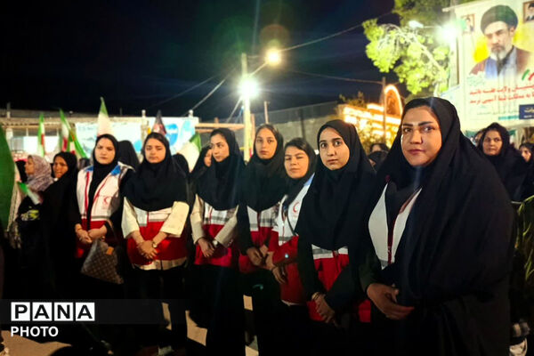 حضور شهروندان شهرستان مانه در اجتماعات شبانه 