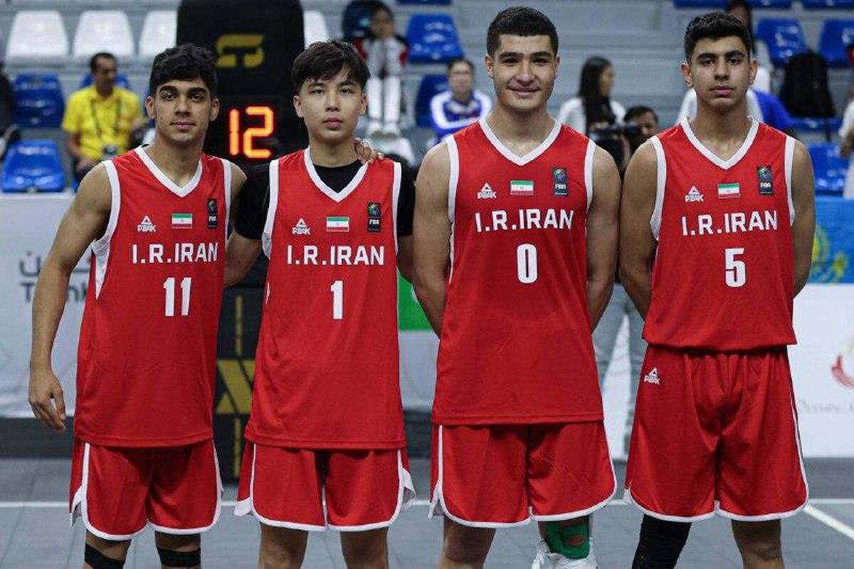 صعود مقتدرانه پسران بسکتبال ۳ نفره ایران به یک‌چهارم نهایی