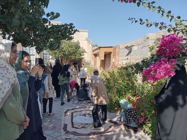 اردوی قرآنی ویژه قرآن آموزان روستای نقاب در کاشمر