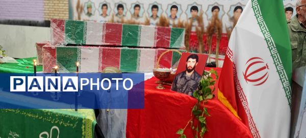 حضور پیکرهای مطهر شهدای گمنام در مدارس