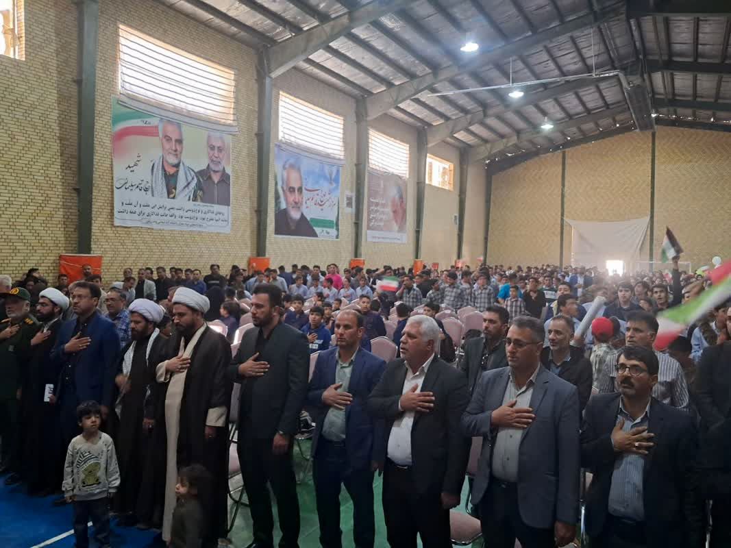 بیداری دانش آموزان ایرانی در یوم الله 13آبان 