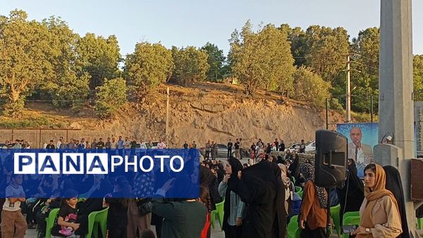 استقبال پر‌شور مردم دهستان کریک از کاروان خدام رضوی