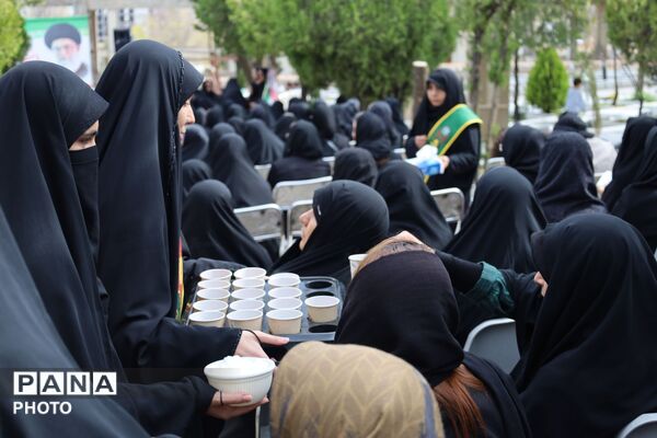 آیین چهلم شهید اردشیر رئیسی 