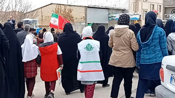 قاب‌هایی از فریاد وحدت سورشجانی‌ها در بیست و دوم بهمن ماه