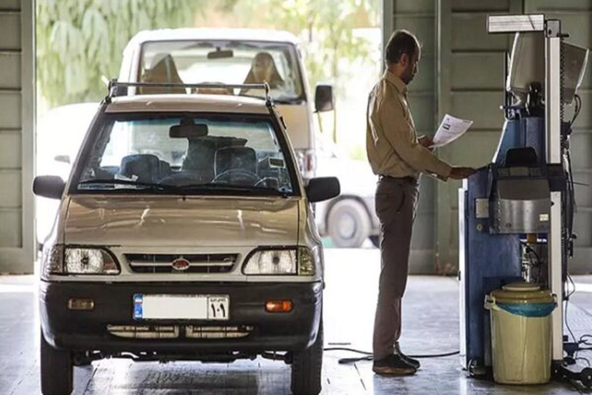 مردودی ۲۷ درصد خودروهای مورد بررسی معاینه فنی در تهران