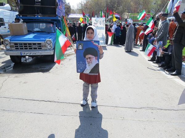 راهپیمایی روز قدس در شهرستان بجنورد 