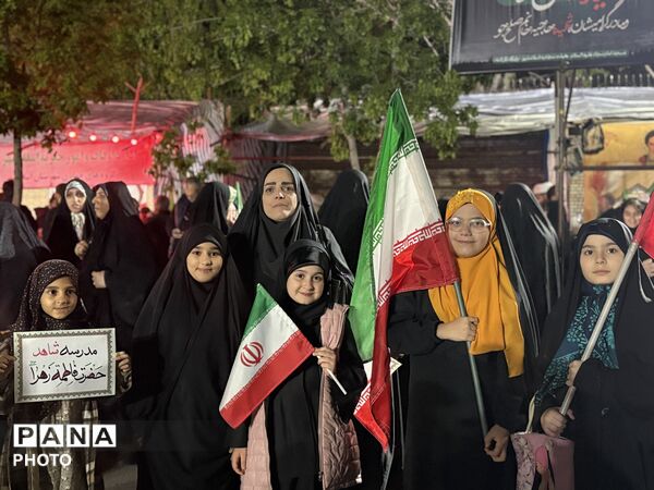 اجتماع دانش‌آموزان مدارس شاهد در موج سی‌وهشتم 