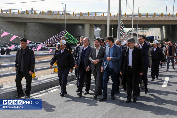 افتتاح ۳ پروژه عمرانی شهرداری تهران