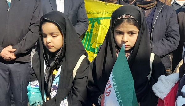راهپیمایی 22 بهمن در شهر جعفریه قم