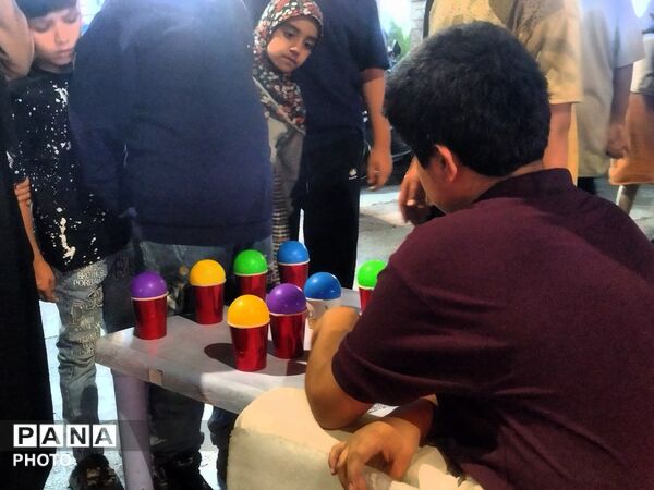 مشق ارادت نونهالان نیشابوری در موکب فرهنگیان