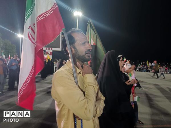 حماسه حضور؛ اجتماع بزرگ مردم بندرعباس